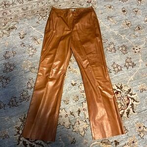 Brown Leather Pants